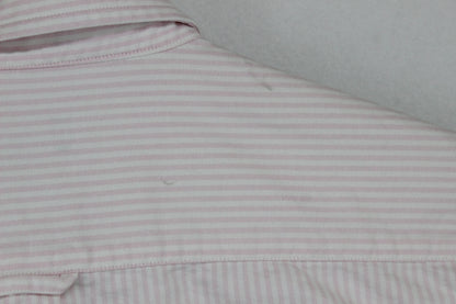 Mens Striped Shirt Oxford Banker Regular Fit Long Sleeve