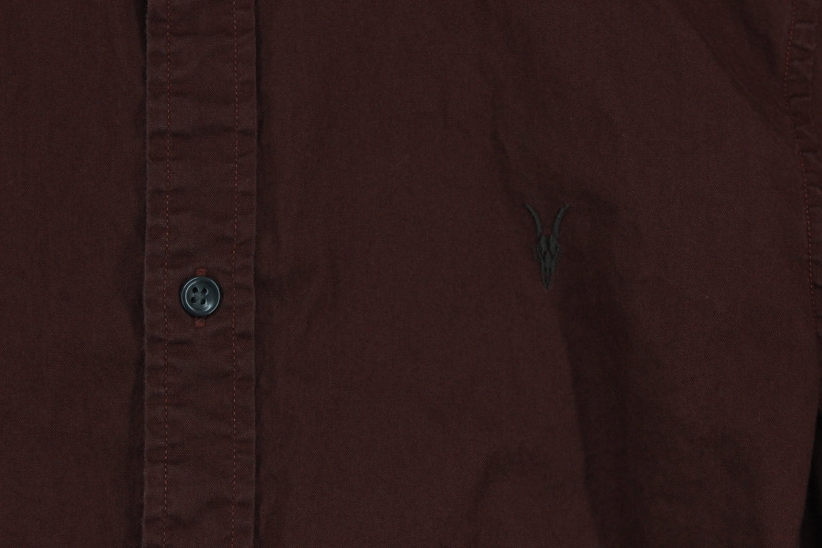 Mens Shirt Button Up Long Sleeve