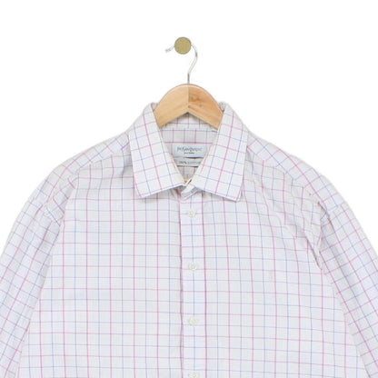 Mens Check Shirt Long Sleeve