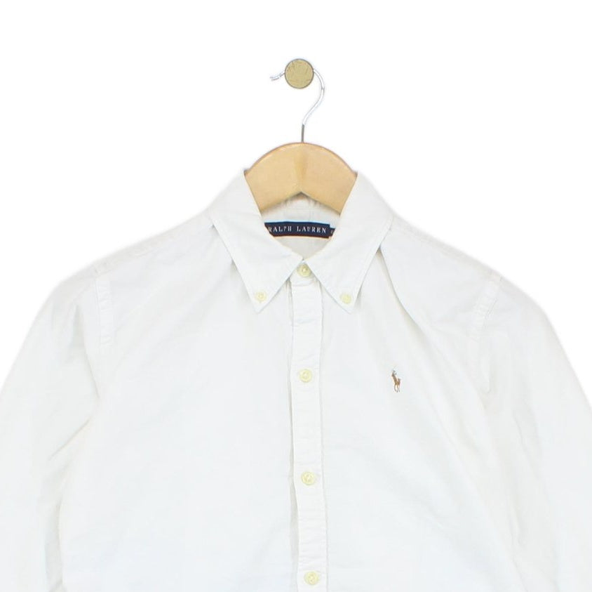 Womens Oxford Shirt Button Up Long Sleeve