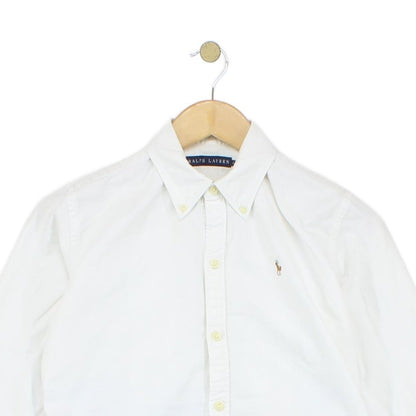 Womens Oxford Shirt Button Up Long Sleeve