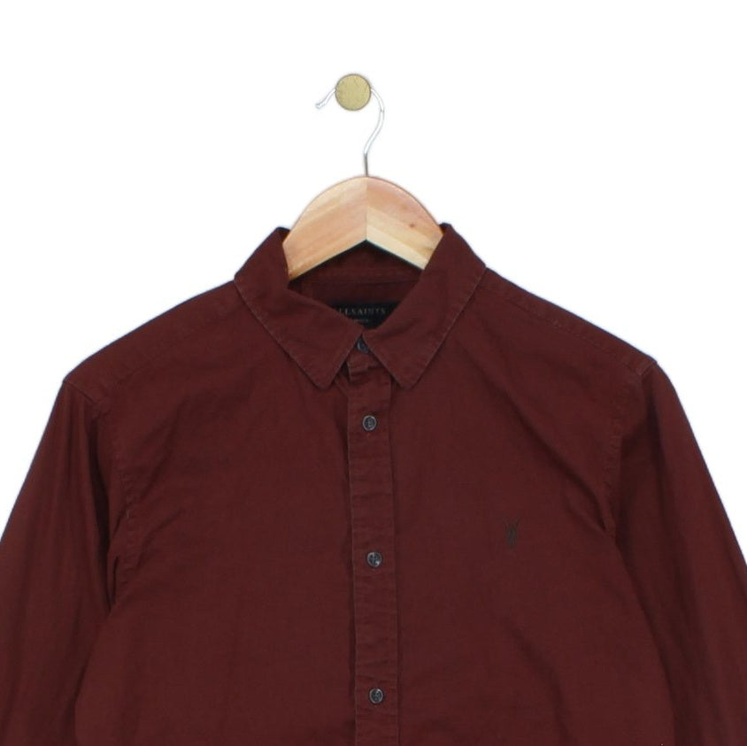 Mens Shirt Button Up Long Sleeve