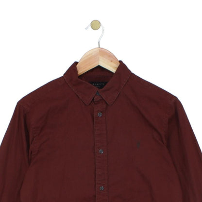 Mens Shirt Button Up Long Sleeve