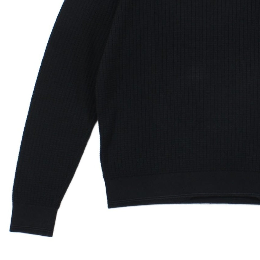Mens Ribbed Jumper Crew Neck