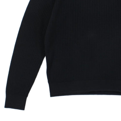Mens Ribbed Jumper Crew Neck