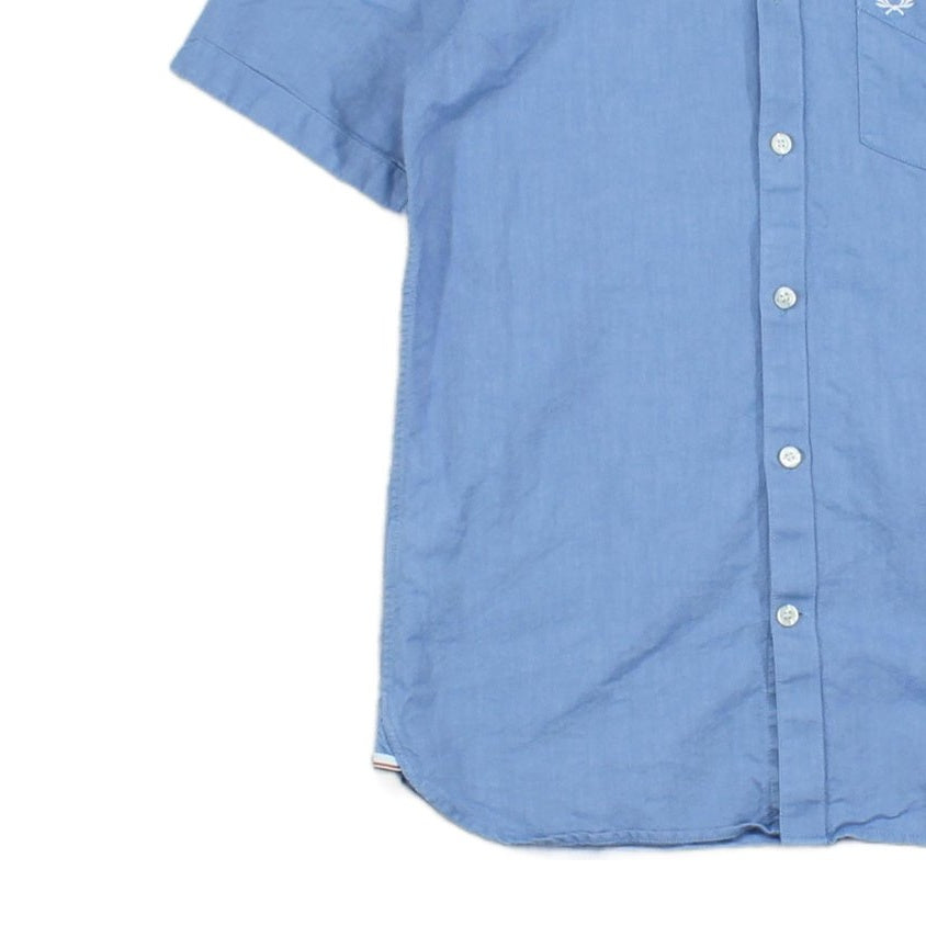 Mens Oxford Shirt Summer Button Up Short Sleeve