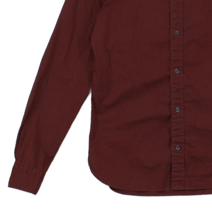 Mens Shirt Button Up Long Sleeve