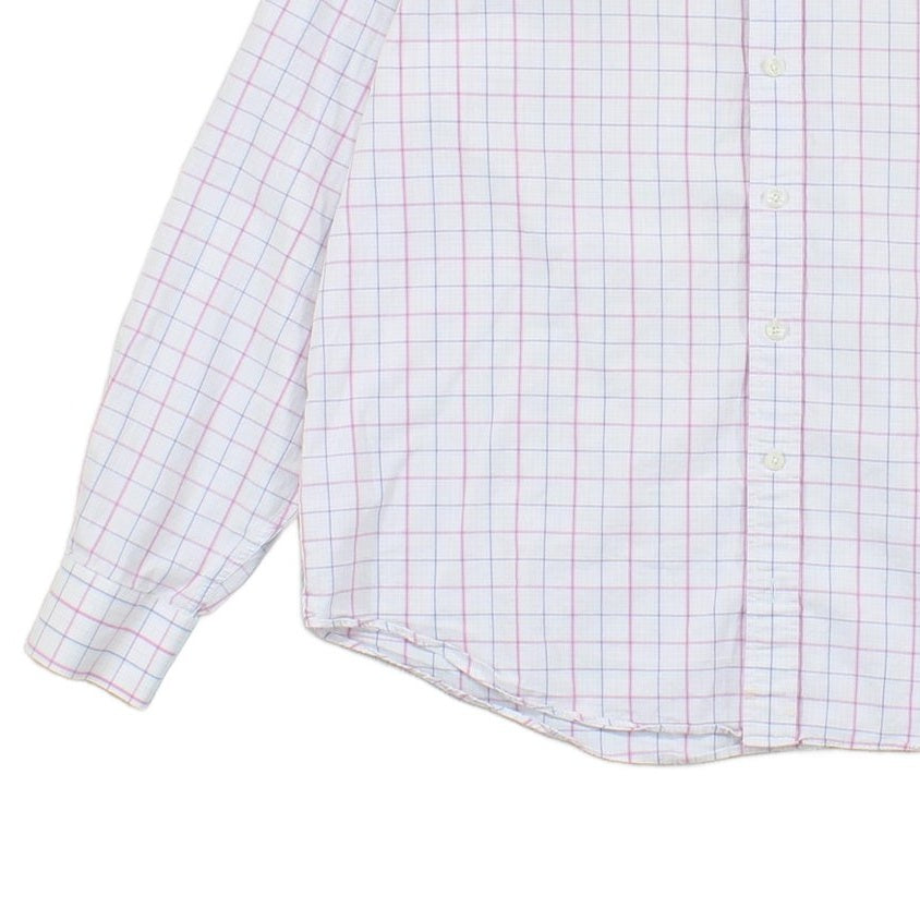 Mens Check Shirt Long Sleeve