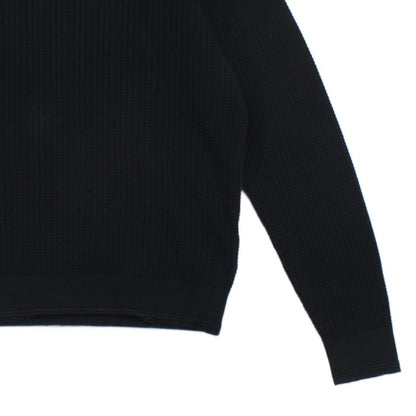 Mens Ribbed Jumper Crew Neck