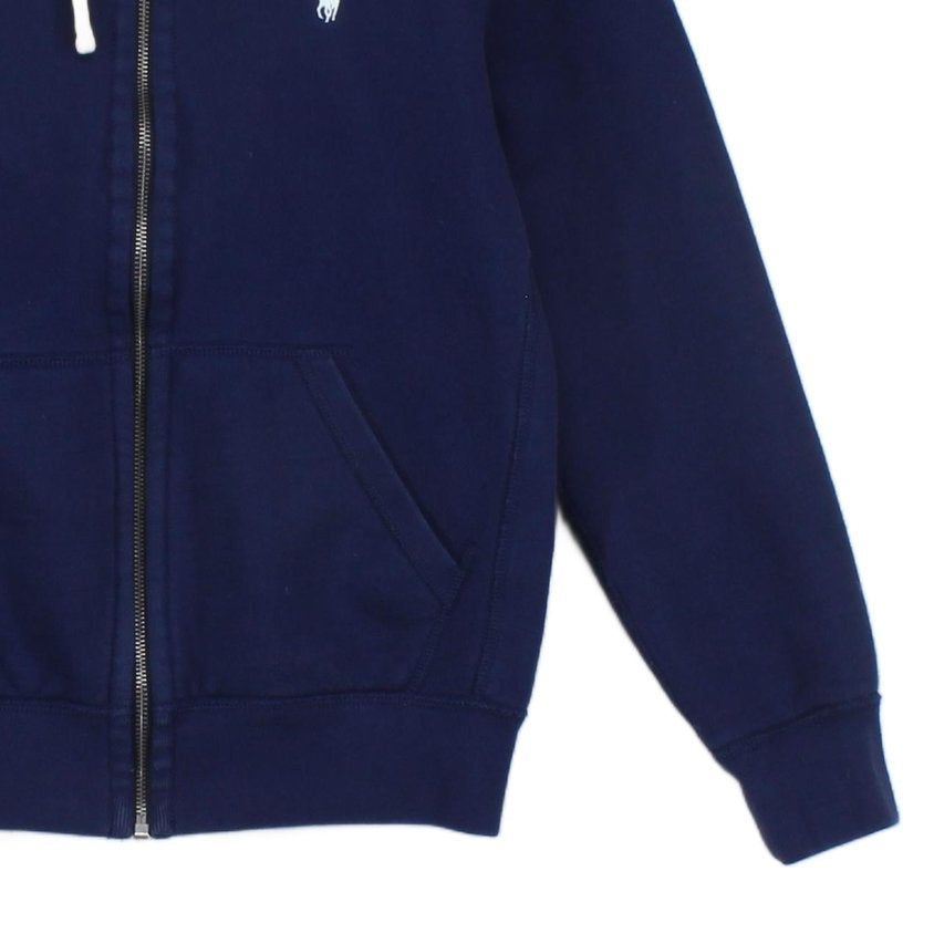 Mens Hoodie Full Zip Logo