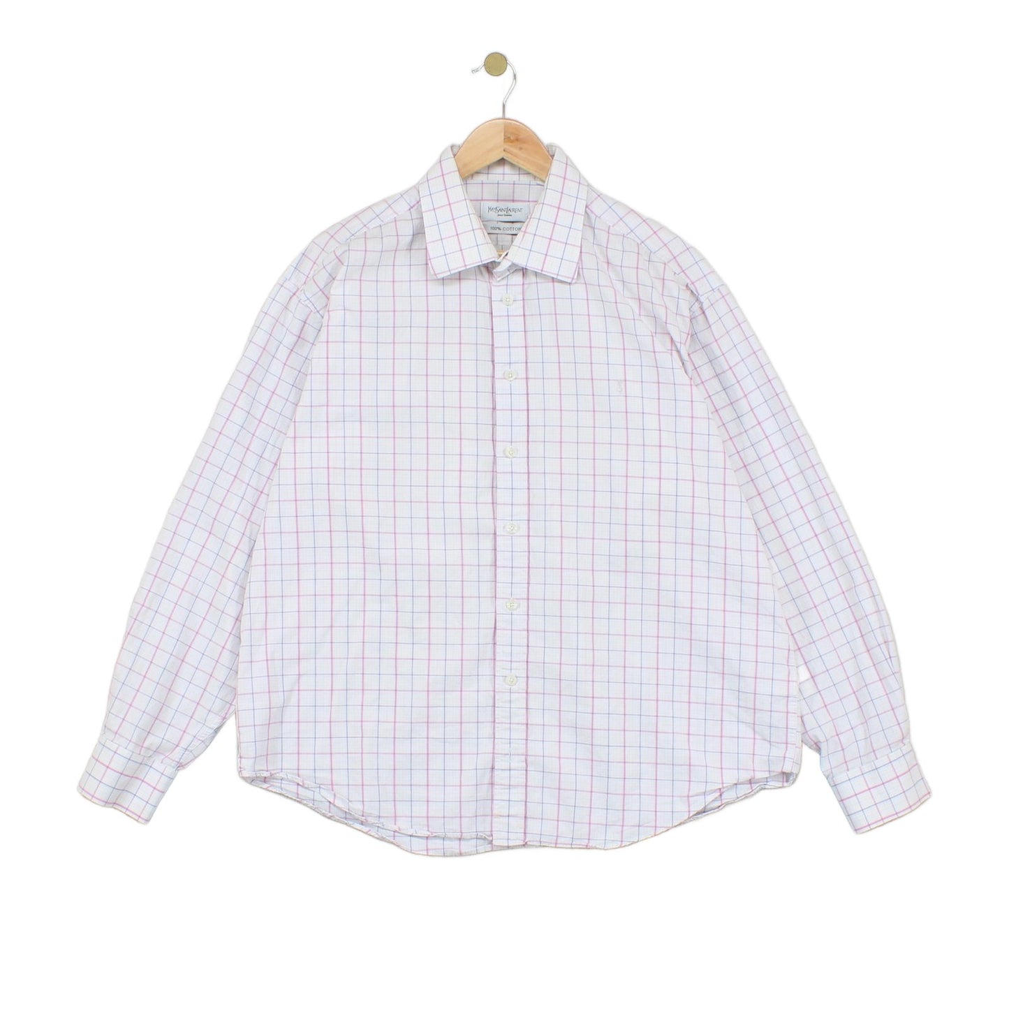Mens Check Shirt Long Sleeve