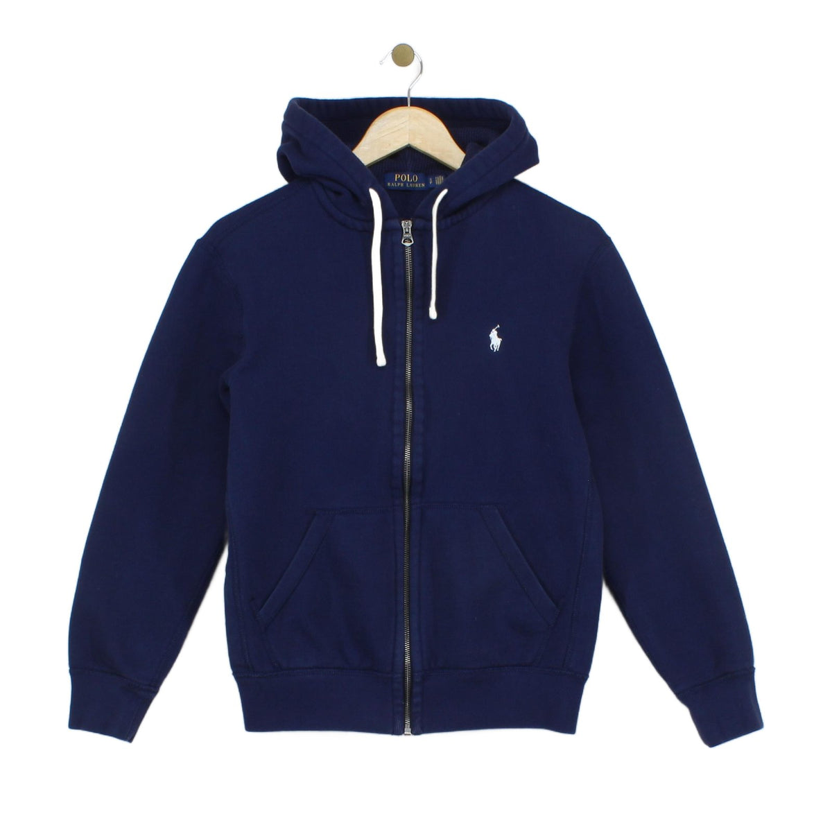 Mens Hoodie Full Zip Logo