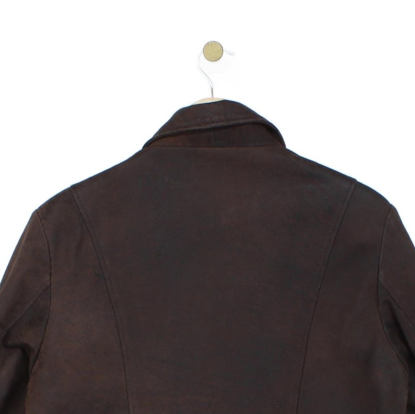 Womens Leather Jacket Outerwear