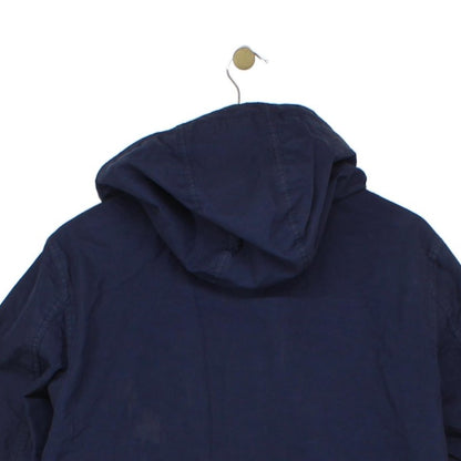 Mens Jacket Hooded Full Zip Cotton