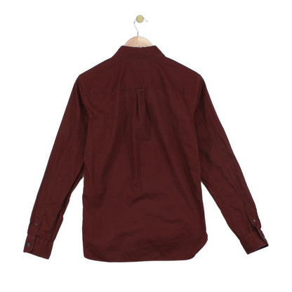 Mens Shirt Button Up Long Sleeve
