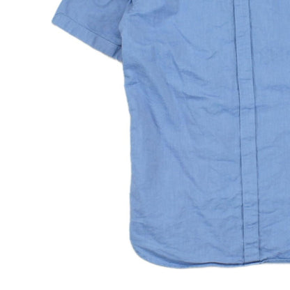 Mens Oxford Shirt Summer Button Up Short Sleeve