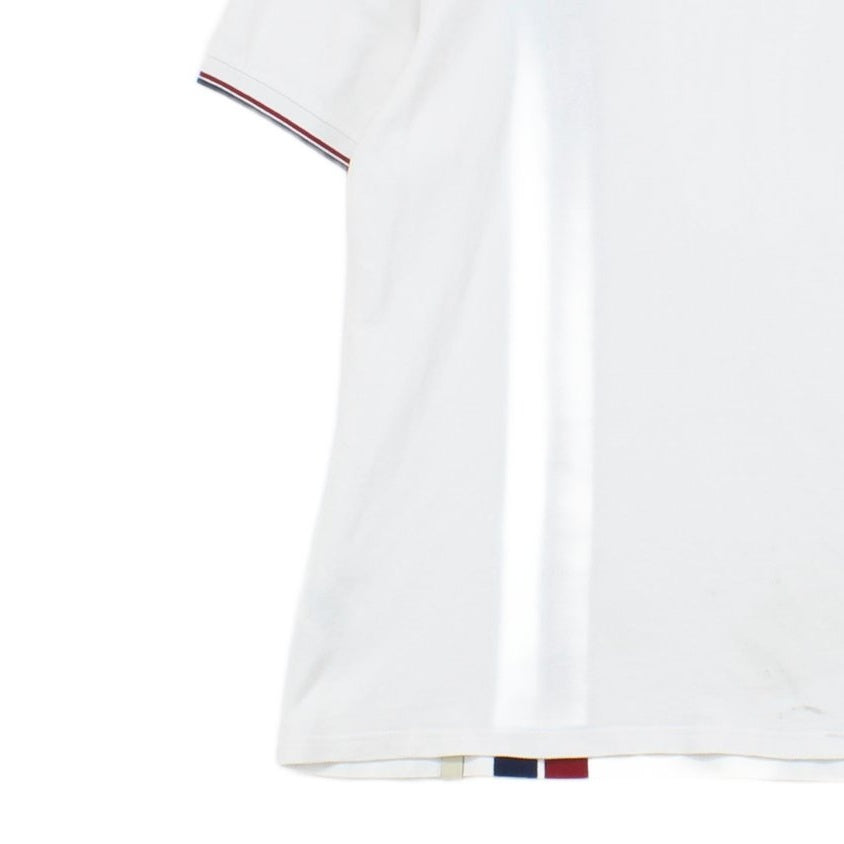 Mens Striped Polo Shirt Made In Portugal 1/4 Zip