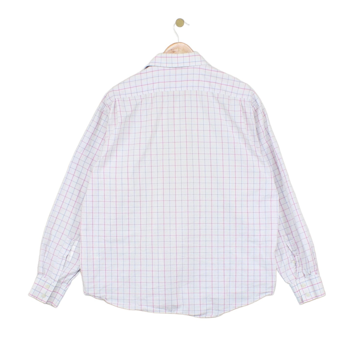 Mens Check Shirt Long Sleeve
