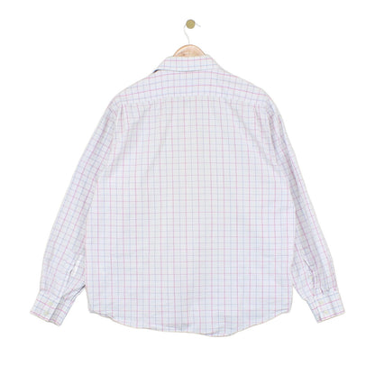 Mens Check Shirt Long Sleeve