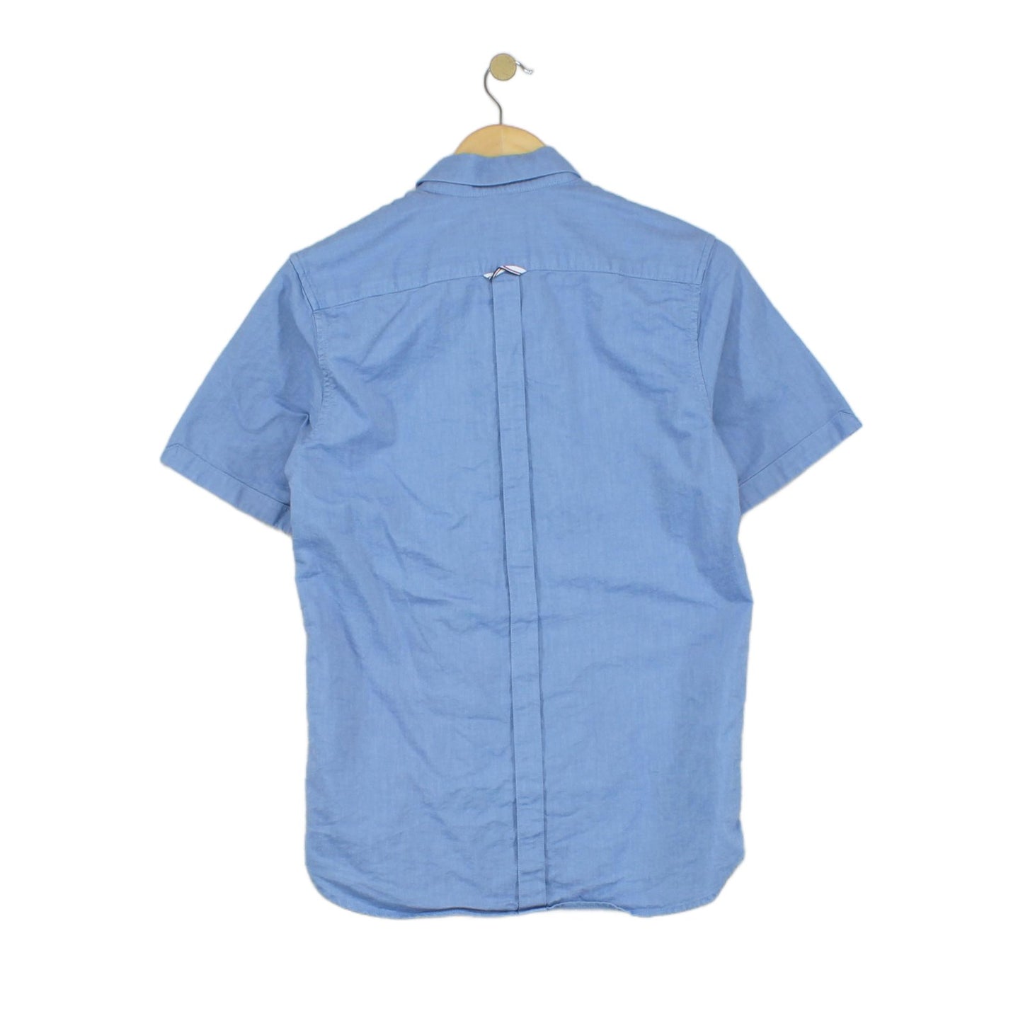 Mens Oxford Shirt Summer Button Up Short Sleeve