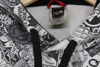 Mens Patterned Hoodie Embroidered Graphic Pullover