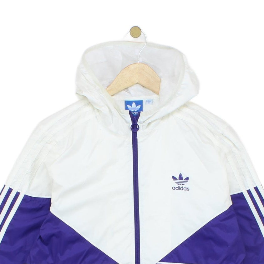 Mens Windbreaker Jacket Full Zip Hooded