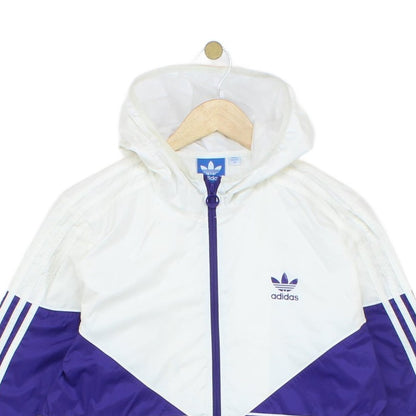 Mens Windbreaker Jacket Full Zip Hooded