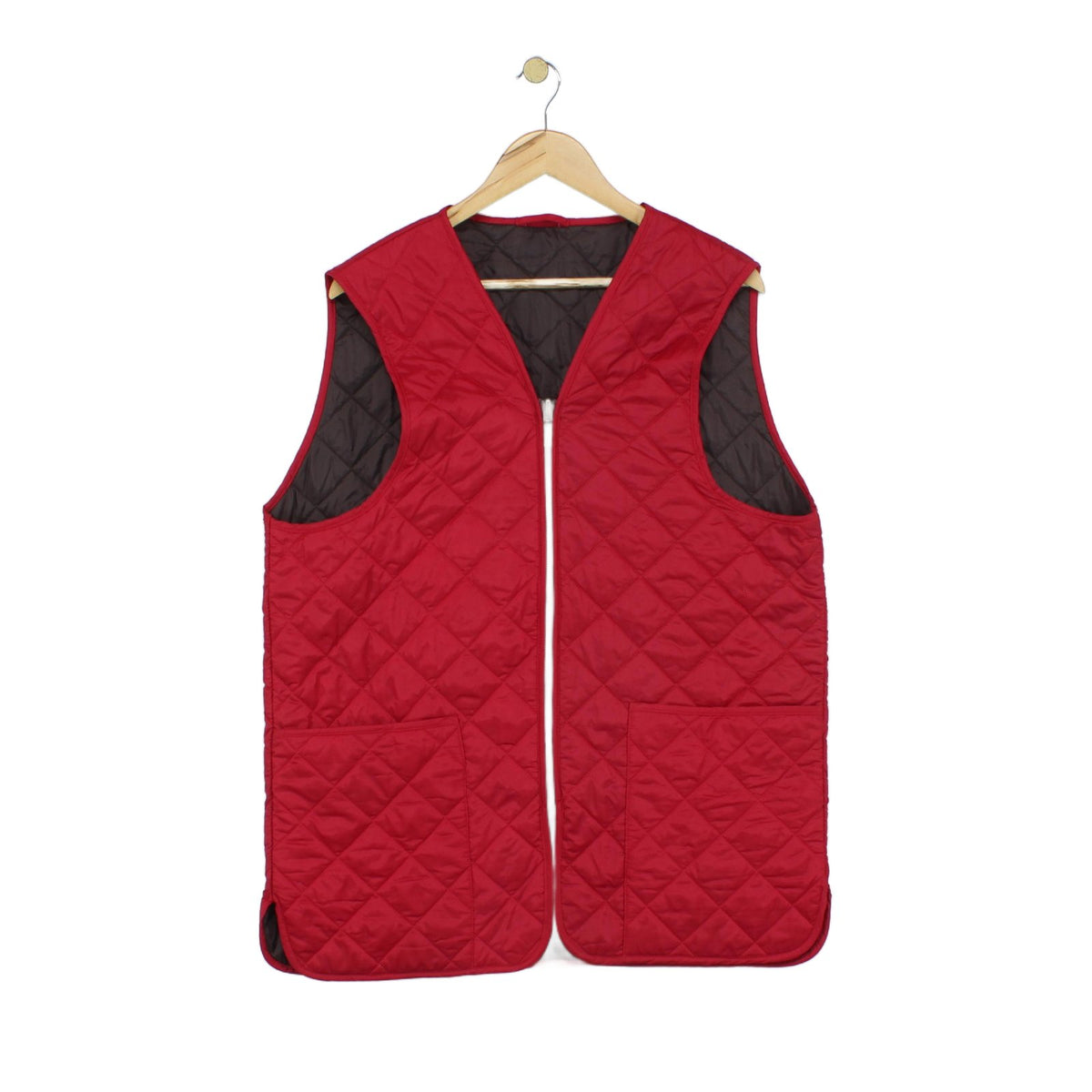 Mens Bodywarmer Lightweight Quilted Full Zip Sleeveless