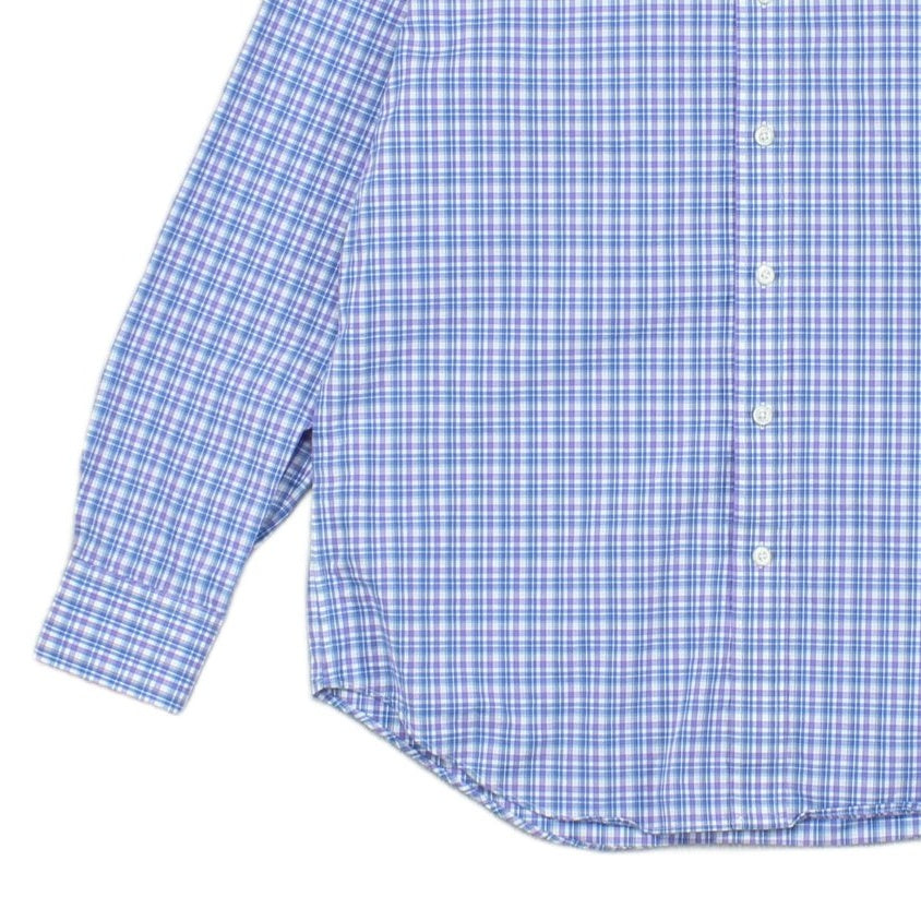 Mens Check Shirt Long Sleeve Non Iron