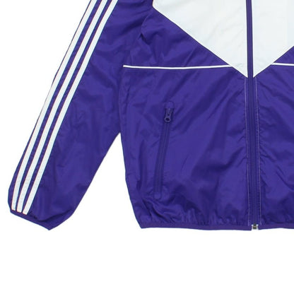 Mens Windbreaker Jacket Full Zip Hooded