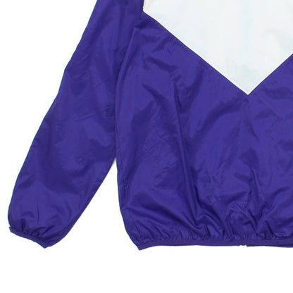 Mens Windbreaker Jacket Full Zip Hooded