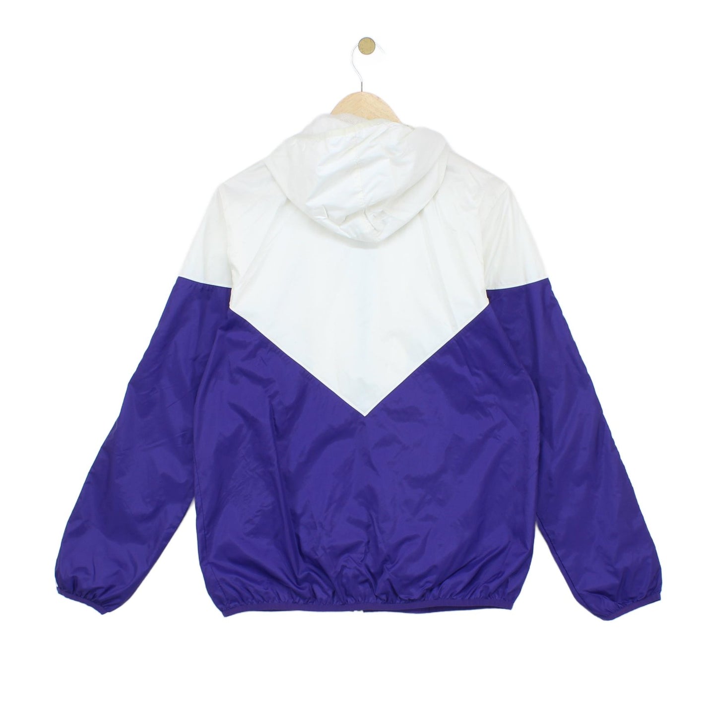 Mens Windbreaker Jacket Full Zip Hooded