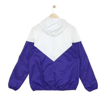 Mens Windbreaker Jacket Full Zip Hooded