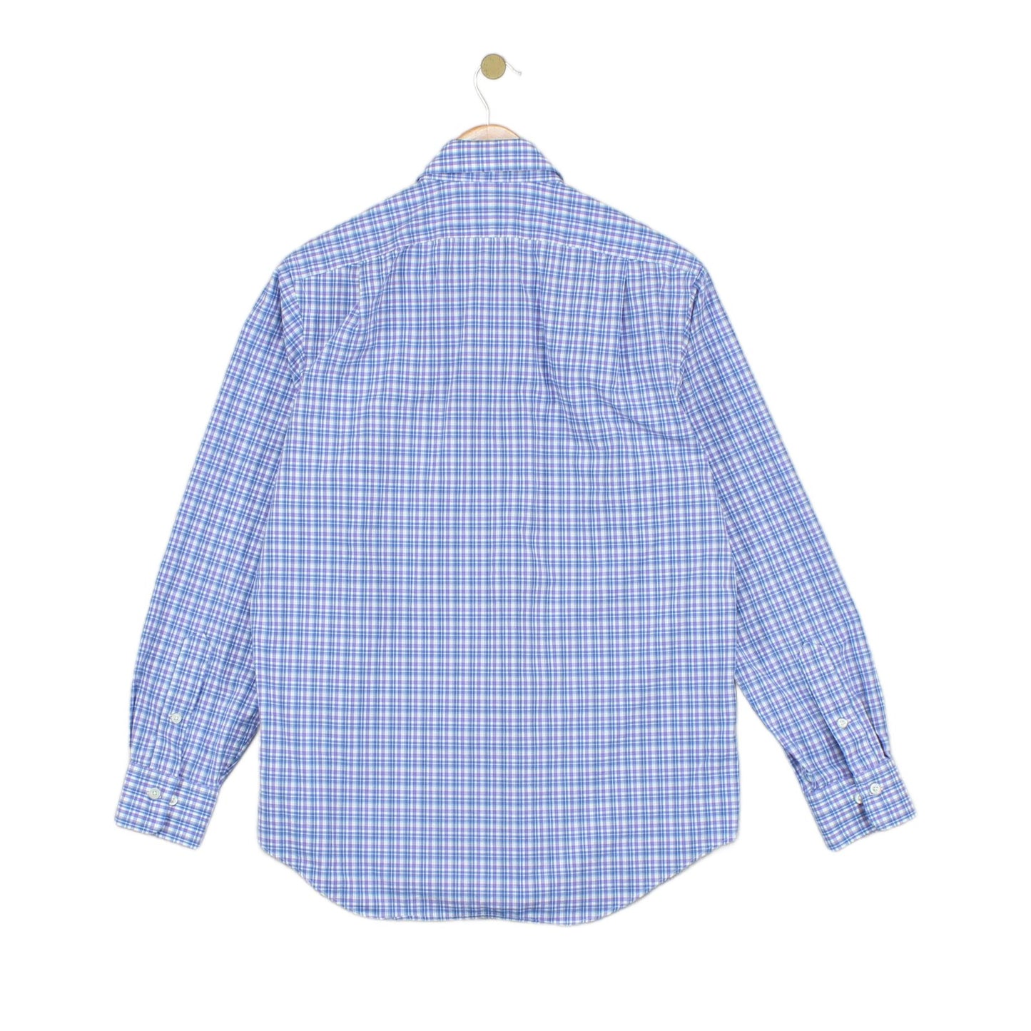 Mens Check Shirt Long Sleeve Non Iron