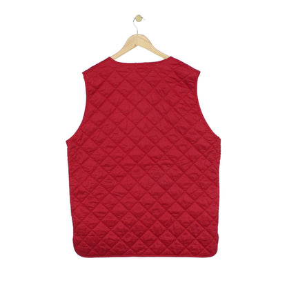 Mens Bodywarmer Lightweight Quilted Full Zip Sleeveless