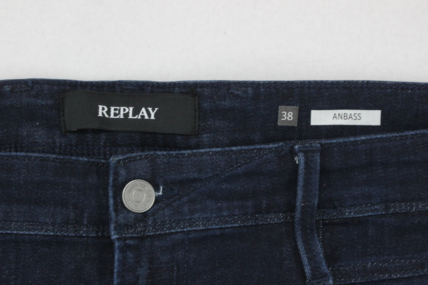 Mens Anbass Jeans Stretch Denim Slim