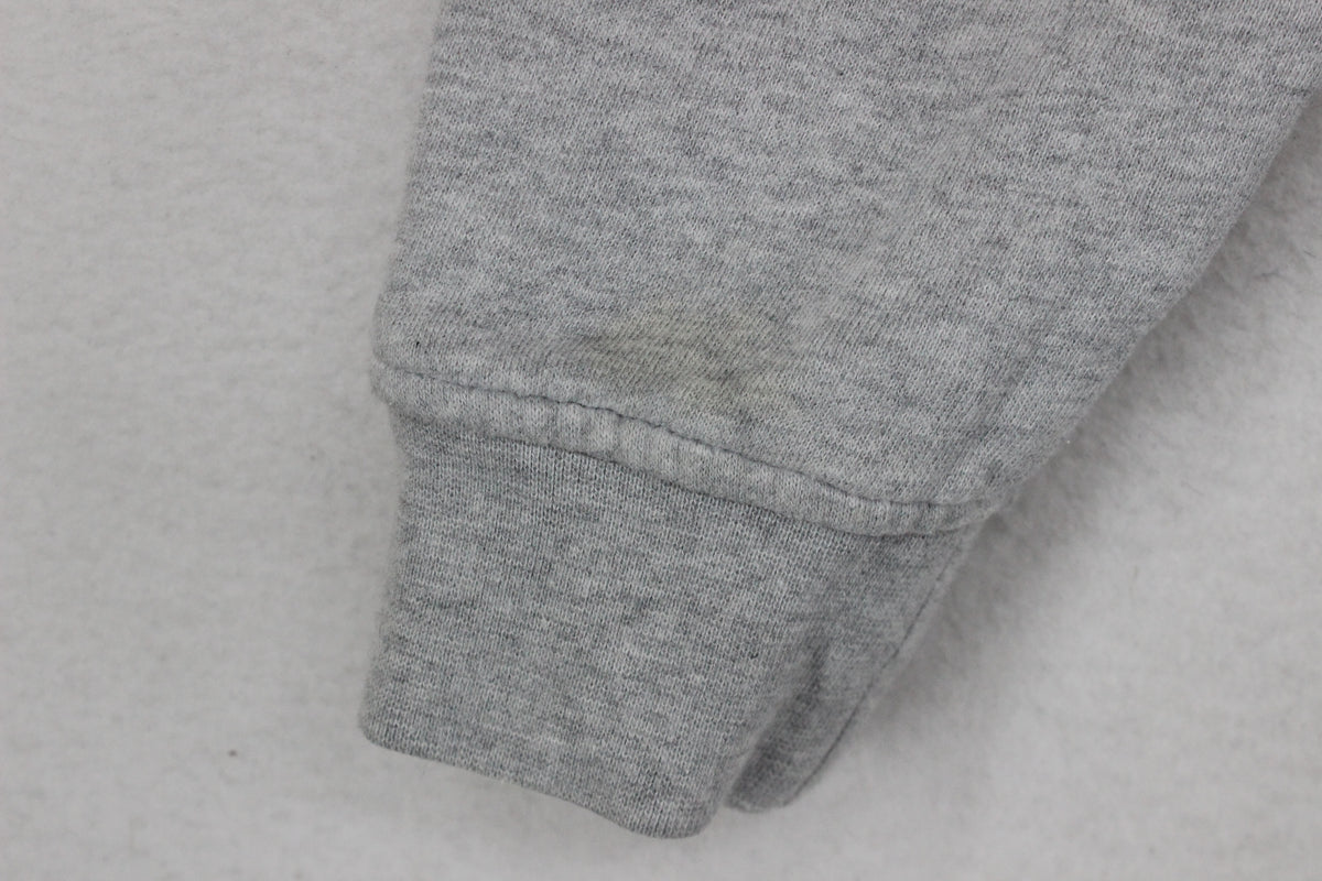 Mens Sweatshirt Spell Out Cotton