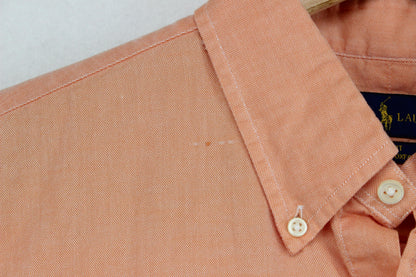 Mens Shirt Slim Fit Chambray Oxford