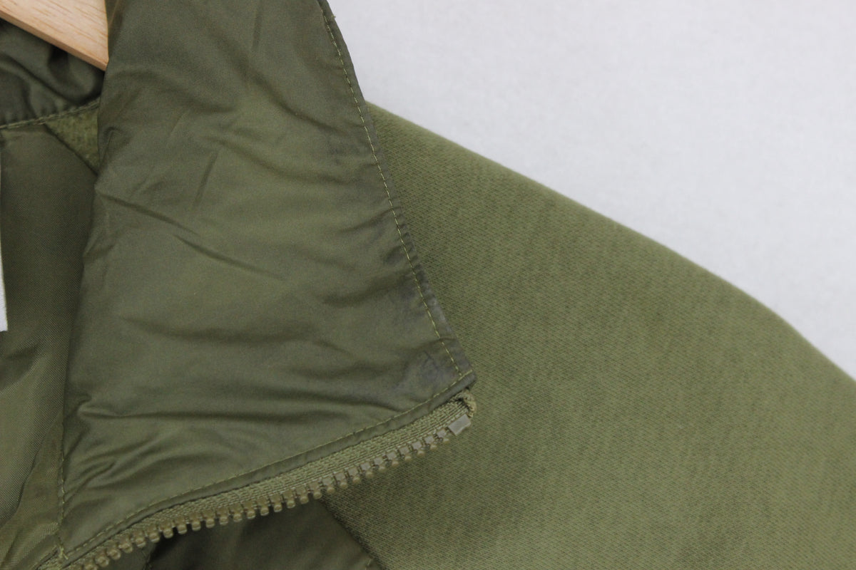 Mens Quilted Jacket Pullover 1/4 Zip