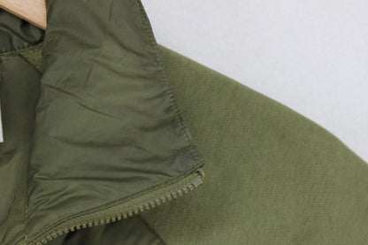 Mens Quilted Jacket Pullover 1/4 Zip
