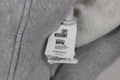 Mens Sweatshirt Spell Out Cotton