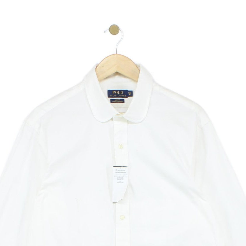 Mens Oxford Shirt Stretch Slim Fit Classic