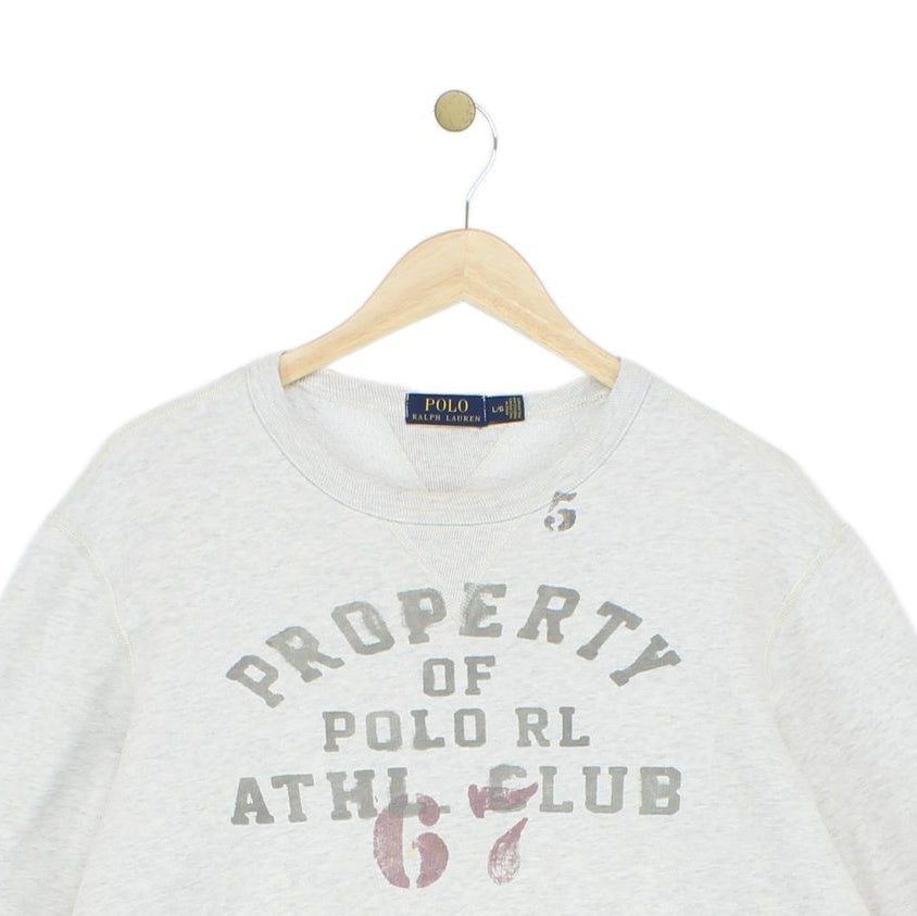 Mens Sweatshirt Athletic Logo