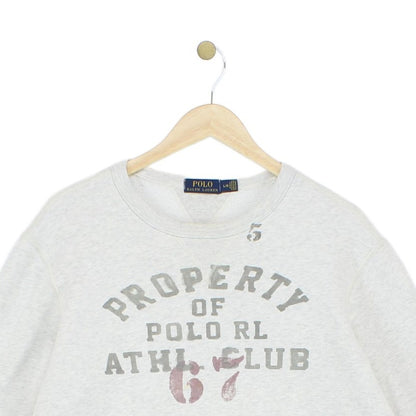 Mens Sweatshirt Athletic Logo
