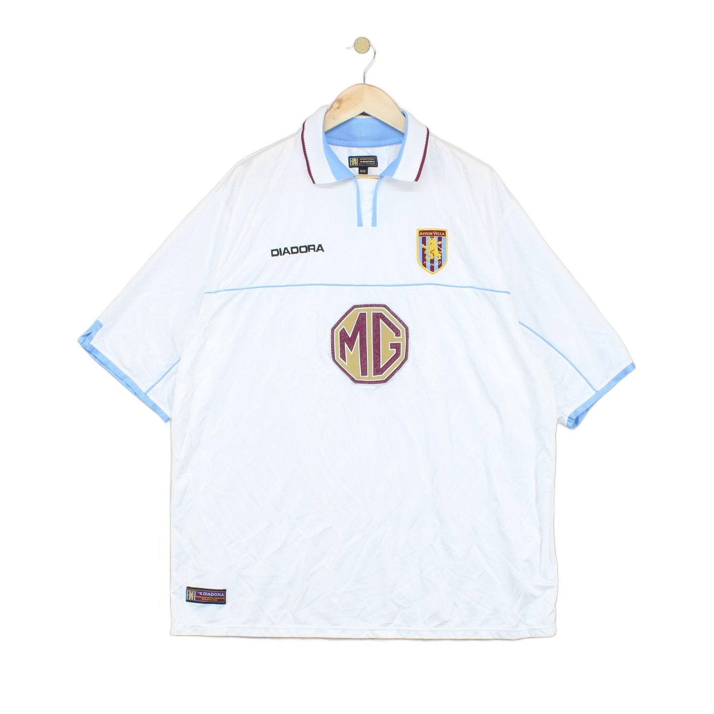 Mens Aston Villa 2002-04 Football Shirt Away Jersey