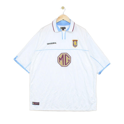 Mens Aston Villa 2002-04 Football Shirt Away Jersey