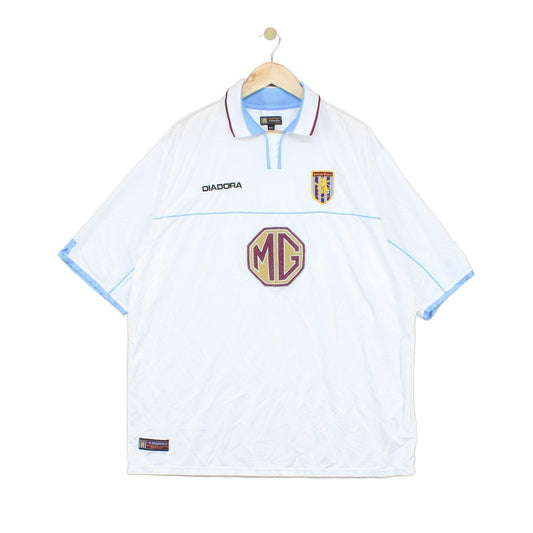 Mens Aston Villa 2002-04 Football Shirt Away Jersey