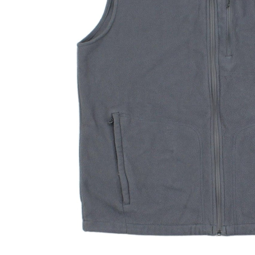 Mens Fleece Gilet Full Zip Outdoor Sleeveless