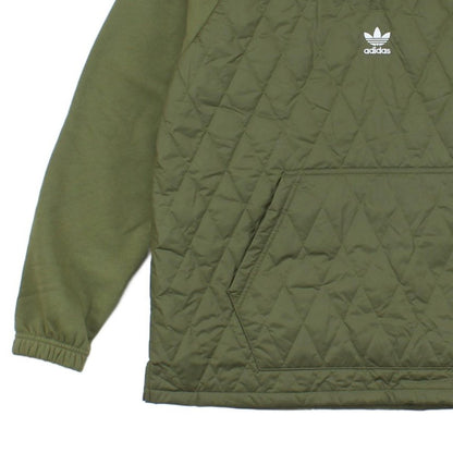 Mens Quilted Jacket Pullover 1/4 Zip