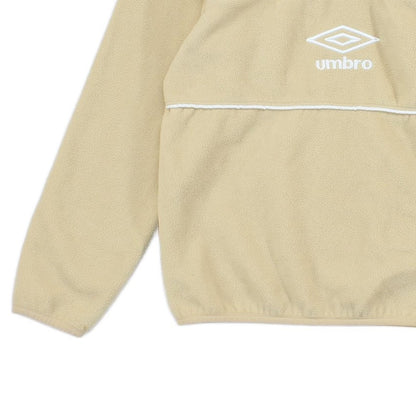 Mens 1/4 Zip Fleece Embroidered Retro